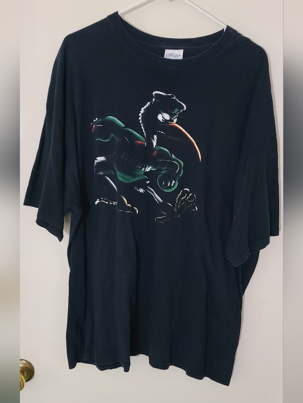 Vintage Miami Hurricanes Unique RUPPSHIRTS T-Shirt Size XXL